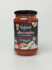 Paradajková omáčka s feta syrom a tymianom 340 gr