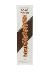 Ručne vyrábané trubičky so slaným karamelom a mliečnou čokoládou 155 gr