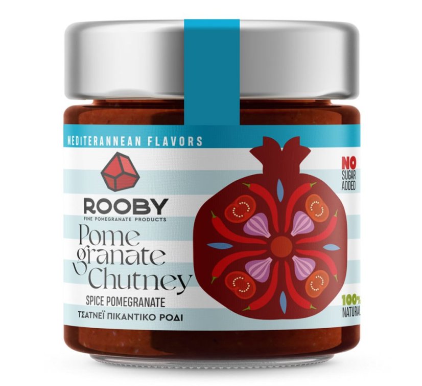 Chutney z granátových jabĺk s čili 250 gr
