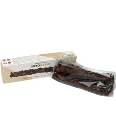 Ručně vyráběné trubičky se sušenkami a mléčnou čokoládou 155 gr