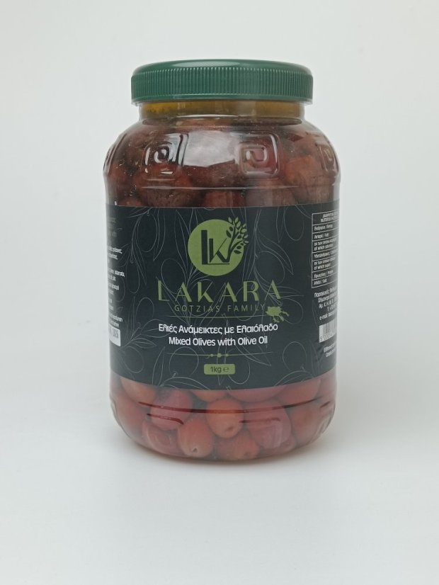 Mix olív v náleve s olivovým olejom 1 kg