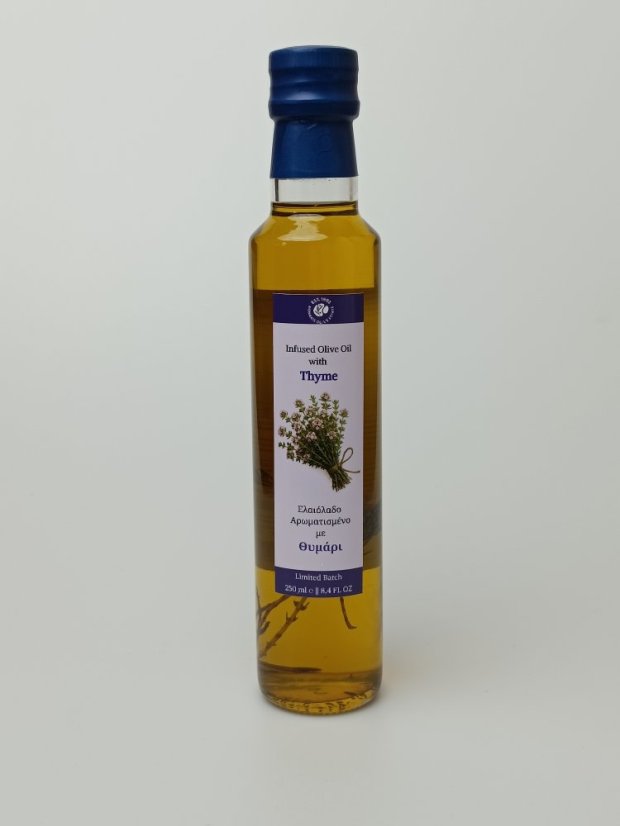 Olivový olej s tymiánem 250 ml
