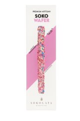 Ručně vyráběné trubičky s jahodami a bílou čokoládou 155 gr