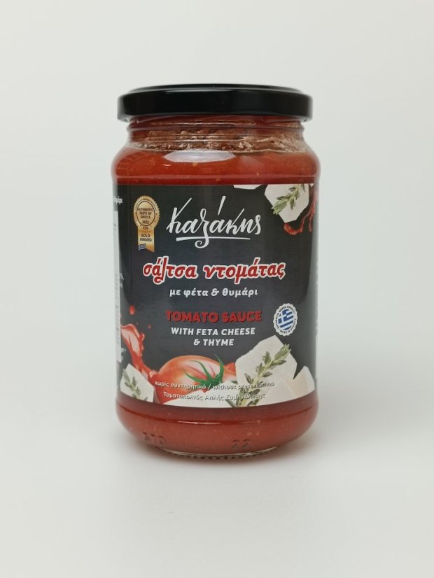 Paradajková omáčka s feta syrom a tymianom 340 gr