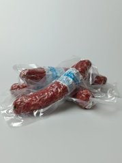 Tradiční sušená salami z Lefkady s celým pepřem 228 gr