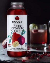Šťáva z granátových jablek s jablkem a červenou řepou 250 ml
