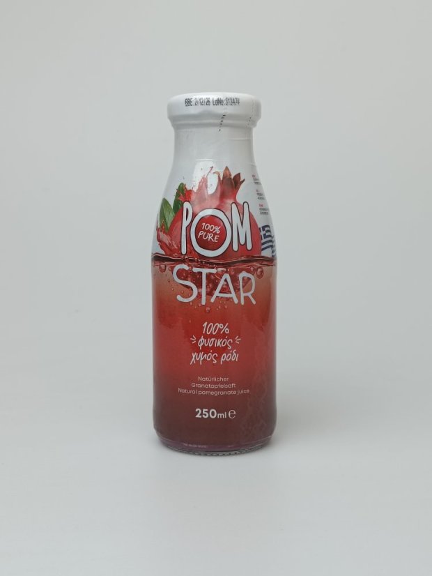 100% šťava z granátových jabĺk 250 ml