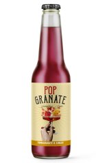 Limonáda z granátových jablek se zázvorem perlivá 250 ml