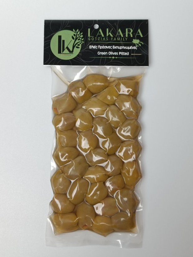 Zelené olivy vykôstkované vákuovo balené 250 gr
