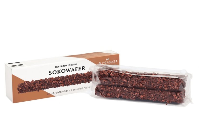 Ručne vyrábané trubičky s horkou čokoládou 155 gr