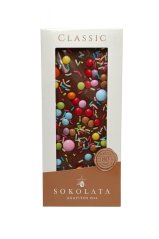 Mléčná čokoláda s lentilkami 100 gr